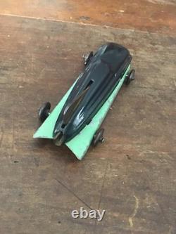 RARE 1930's FRENCH streamline rocket toy car by AUTOSTRADA