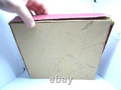 RARE 1950's Tippco #795 US Zone Germany Wind Up Cars Race Track With BOX Tin Toy