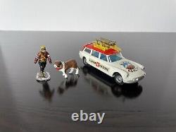 RARE Corgi Toys 513 CITROEN SAFARI ALPINE RESCUE COMPLETE with figure, St. Bernard