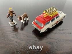 RARE Corgi Toys 513 CITROEN SAFARI ALPINE RESCUE COMPLETE with figure, St. Bernard