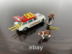 RARE Corgi Toys 513 CITROEN SAFARI ALPINE RESCUE COMPLETE with figure, St. Bernard