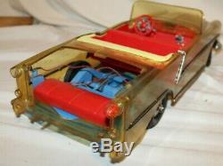 RARE! Ideal Marx Toy 1955 OLDSMOBILE STARFIRE FIX-IT CAR CLEAR SALESMAN SAMPLE