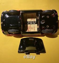 RARE JAPAN 1950s TIN LITHO TOY BATTERY OPERATED GOLDEN BEAM CAR With ORIGINAL BOX