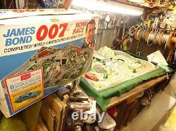 RARE James Bond 007 Road Race Complete Set with 3 Slot Cars in Original Box