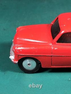 RARE VTG Corgi Toys 203M Mechanical Vauxhall Velox Saloon Car Red Works