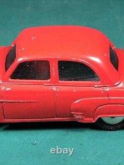 RARE VTG Corgi Toys 203M Mechanical Vauxhall Velox Saloon Car Red Works