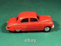 RARE VTG Corgi Toys 203M Mechanical Vauxhall Velox Saloon Car Red Works