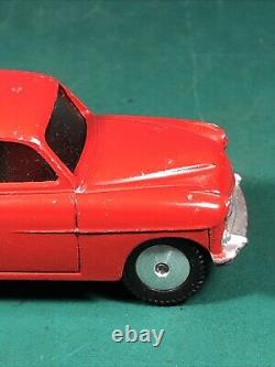 RARE VTG Corgi Toys 203M Mechanical Vauxhall Velox Saloon Car Red Works