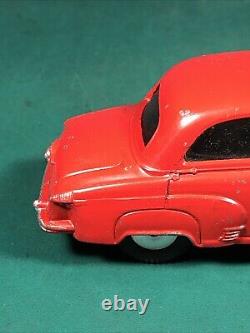 RARE VTG Corgi Toys 203M Mechanical Vauxhall Velox Saloon Car Red Works