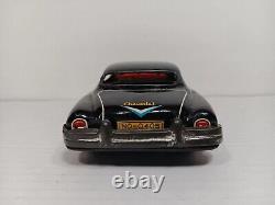 RARE Vintage 1950s CHEVROLET CHEVY 2 DOOR COUPE YOSHI Japan Tin Friction Toy Car