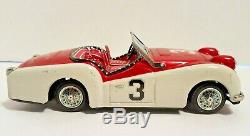 RARE Vintage 1960s BANDAI Friction type TRIUMPH TR3 Tin Toy SPORTS CAR