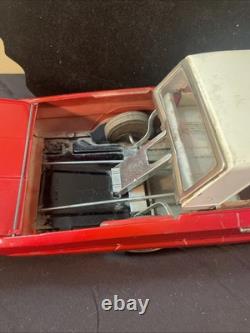RARE Vintage 1960s ICHIKO Japan Ford Thunderbird Retractable Roof 15.25 Tin Car