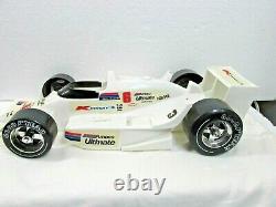 RARE Vintage 1980's 18 Plastic Indy Race Car K-Mart #6 Signed by Mario Andretti