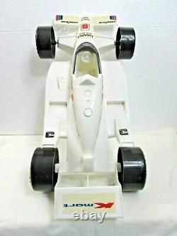 RARE Vintage 1980's 18 Plastic Indy Race Car K-Mart #6 Signed by Mario Andretti