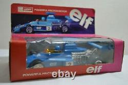 RARE Vintage 70´s LUCKY TOYS FRICTION POWERED TYRRELL ELF F1 HONG KONG NIB