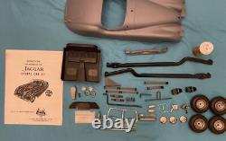 RARE! Vintage Doepke Model Toys Jaguar Sports Car Kit Primed Pressed Steel