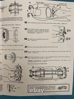 RARE! Vintage Doepke Model Toys Jaguar Sports Car Kit Primed Pressed Steel