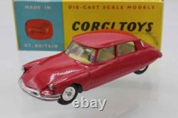 RARE Vintage Original CORGI TOYS 210S CITROEN D. S. 19 in original BOX