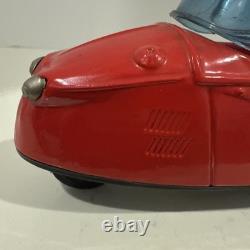 RARE Vtg Bandai Tin Messerschmitt KR200 Kabinenroller 3-wheel Bubble Car Japan