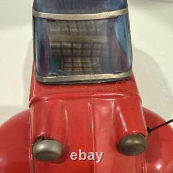 RARE Vtg Bandai Tin Messerschmitt KR200 Kabinenroller 3-wheel Bubble Car Japan
