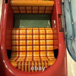 RARE Vtg Bandai Tin Messerschmitt KR200 Kabinenroller 3-wheel Bubble Car Japan