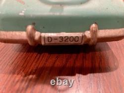 RAREDistlerD-3200 Wind-Up Clockwork Tin Toy CarWith Box & KeyWORKS