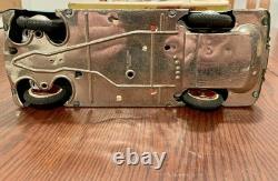RAREDistlerD-3200 Wind-Up Clockwork Tin Toy CarWith Box & KeyWORKS