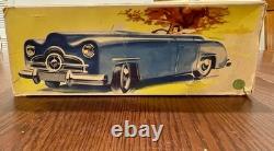 RAREDistlerD-3200 Wind-Up Clockwork Tin Toy CarWith Box & KeyWORKS