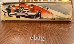 RAREDistlerD-3200 Wind-Up Clockwork Tin Toy CarWith Box & KeyWORKS