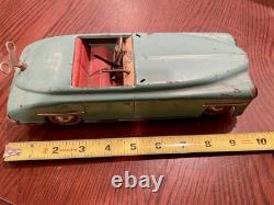 RAREDistlerD-3200 Wind-Up Clockwork Tin Toy CarWith Box & KeyWORKS