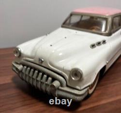 RETRO TOYS Tin Plate Toy Car American Classic Car 1950' BUICK SEDAN Scale 118