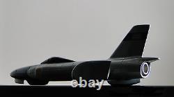 Race Car Dragster Classic Vintage RARE Drag Racer Metal withRolls Royce Jet Engine