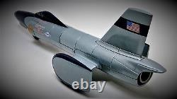 Race Car Dragster Classic Vintage RARE Drag Racer Metal withRolls Royce Jet Engine