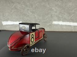 Rare 1920'S PAYA RICO Race Car Toy in Good Shape Tin ToY