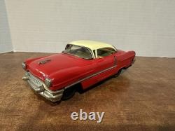 Rare 1950'S Japan IRCO Musical Cadillac Tin Toy Car Vintage