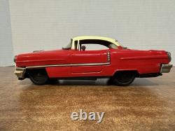 Rare 1950'S Japan IRCO Musical Cadillac Tin Toy Car Vintage