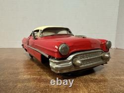 Rare 1950'S Japan IRCO Musical Cadillac Tin Toy Car Vintage