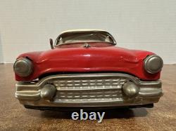 Rare 1950'S Japan IRCO Musical Cadillac Tin Toy Car Vintage