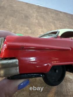 Rare 1950'S Japan IRCO Musical Cadillac Tin Toy Car Vintage