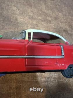 Rare 1950'S Japan IRCO Musical Cadillac Tin Toy Car Vintage
