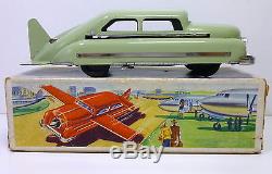 Rare 1950's Blomer & Schüler # AERO CAR No500 in Original Box! (US-Zone)