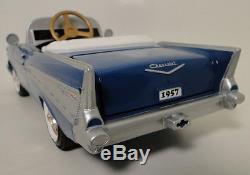 Rare 1957 Chevy Pedal Car Vintage BelAir Show Hot Rod Sport Custom Midget Model