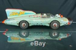 Rare 1958 Japan Yonezawa 58 Atom Jet Racer Car Friction Space Toy Marx/ Cragston