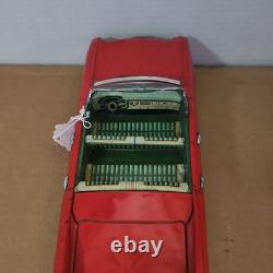 Rare 1960s Baudai Cadillac Vintage Tin Toy Car Convertible