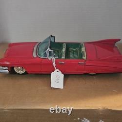 Rare 1960s Baudai Cadillac Vintage Tin Toy Car Convertible Rare 1960s Baudai Cadillac Vintage Tin Toy Car Convertible