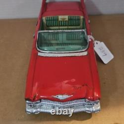 Rare 1960s Baudai Cadillac Vintage Tin Toy Car Convertible