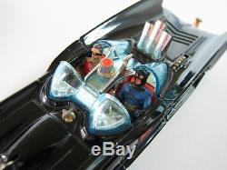 Rare Die-cast Vintage Batmobile Car Corgi Toys #267 Mettoy 1973 Window Box