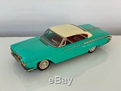 Rare Ichiko Japan Tin Friction Plymouth Fury 1961 Tinplate Car Bandai Yonezawa
