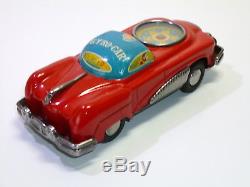 Rare Kanto Toys # 1950's Tin SPACE GYRO CAR , friction