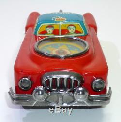 Rare Kanto Toys # 1950's Tin SPACE GYRO CAR , friction